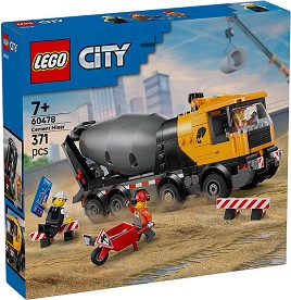 LEGO City - Бетонобъркачка - Детски конструктор — 60478