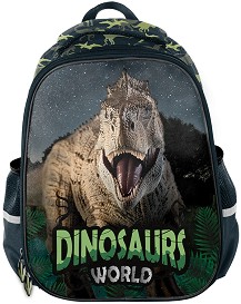 Ученическа раница - Paso - От серията Dinosaur World — PP23DZ-565
