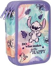 Несесер с ученически пособия Jumper 3 - Cool Pack - С 3 отделения от серията Stitch — F067885