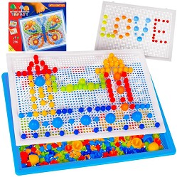 Мозайка - Iso Trade - С 296 цветни кабърчета — KRU22422