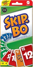 Skip-Bo - Настолна игра с карти — Mattel 52370