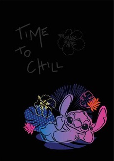 Тетрадка с широки редове Stitch - Формат A4 с 60 листа на тема Стич — 91453PTR