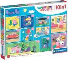 Пепа Пиг - 10 пъзела на тема Peppa Pig — Clementoni 20271