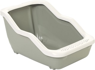 Котешка тоалетна с борд MPS Netta Open - 54 × 29 × 39 см