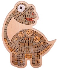 Каменна мозайка Диплодок - Neptune Mosaic - С размери 22 х 18 cm