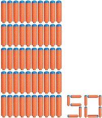 Nerf - Стрелички за бластер N1 Refill - 50 броя — F8639