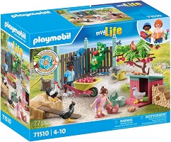 Playmobil My Life - Малка ферма за пилета — 71510