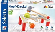 Дървена игра с чукче и наковалня — 62060