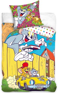     2  Sonne Tom & Jerry Happy - 140 x 200 cm - 