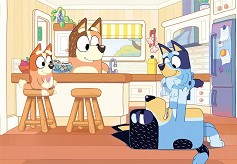 Блуи в кухнята - Пъзел от 104 части на тема Bluey — Clementoni 27169