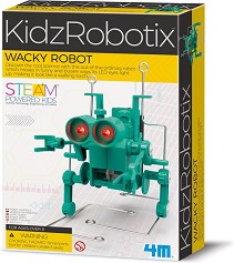 Направи си сам Шантав Робот - 4M - От серията KidzRobotix — 4m-03435