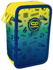 Несесер с ученически пособия Jumper 3 - Cool Pack - С 3 отделения от серията Football — F067339