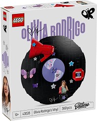 LEGO Editions - Грамофонна плоча на Оливия Родриго - Детски конструктор — 43028