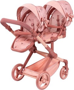 Количка за кукли с чанта Twin Xeo - Bayer Design — 26726AA
