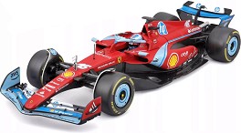 Метална количка Ferrari SF-24 - Bburago - С мащаб 1:18 — 18/16815