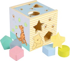 Дървен сортер - Orange Tree Toys - На тема Мечо Пух — OTT13308