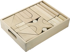 Детски дървен конструктор - Viga Toys - От 48 части — 59166 FSC