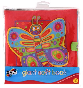 Голяма мека книжка за бебета — Galt A1166J