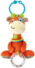 Плюшена дрънкалка Жираф - WinFun - От серията Little Pals — 117
