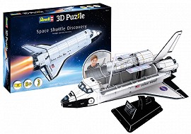 Космическа ракета Дискавъри - 3D пъзел от 126 части — Revell 00251