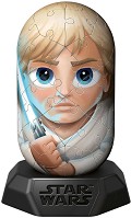 Люк Скайуокър - 3D пъзел от 54 пластмасови части от колекцията Star Wars — Ravensburger 12001013