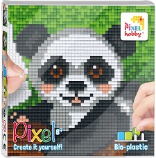 Мозайка с пиксели Панда - Pixelhobby - Творчески комплект — 44007