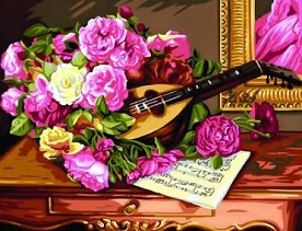 Нарисувай картина Sequin Art - Рози - Творчески комплект — 1037