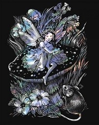 Направи холограмна гравюра Sequin Art - Фея - Творчески комплект — 0548