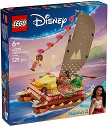 LEGO Disney - Приключенското кану на Ваяна - Детски конструктор — 43270
