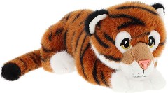 Еко плюшен снежен тигър - Keel Toys - От серията Keeleco — SE3938