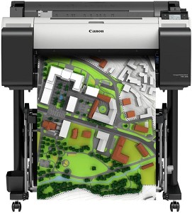   Canon imagePROGRAF TM-200 - 24", 2400 x 1200 dpi, 2 GB RAM, LAN, Wi-Fi, USB, A1, B2, A2, A3, A3+, B4 - 