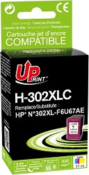 Касета с мастило за принтер UPrint H-302XL Color - 330 страници