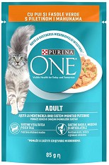    Purina ONE Adult - 85 g,     ,   1  - 