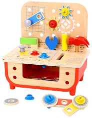 Детска дървена работилница - Tooky Toy — TF797