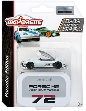 Метална количка Majorette - Porsche Vision Gran Turismo - От серията Porsche Edition — 212053161