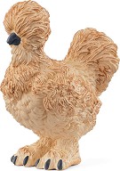 Фигурка на Китайско коприненото пиле - Schleich - От серията Farm World — 14891