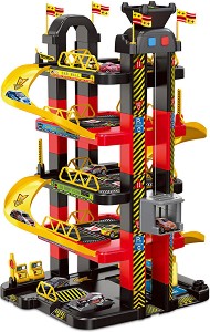 Детска писта с паркинг и асансьор Garage Playset — ZY1145651/P9188A-4