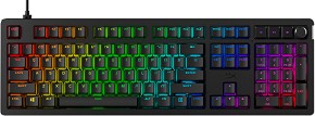    HyperX Alloy Rise - 100%,  USB-C , ANSI Layout, RGB , HyperX Linear Red - 