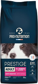 Суха храна за кучета при намален и проблемен апетит Pro-Nutrition Adult All Sizes Appetit Difficile - 12 кг, с агнешко и ориз, от серията Prestige Dog, за всички породи, с тегло от 2 до 80 кг