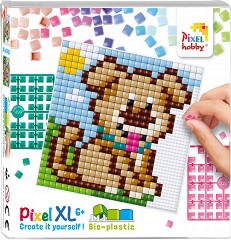 Мозайка в рамка Куче - Pixelhobby - Творчески комплект — 41041-Dog2