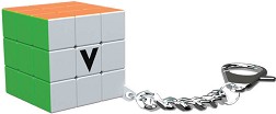 Кубче на Рубик - 3b Flat Keychain - Логически пъзел — V-CUBE