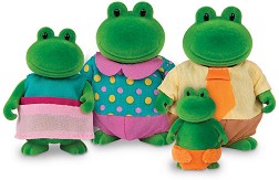 Фигурки на семейство Жабки - От серията Lil Woodzeez — Battat BT6655