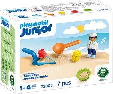 Playmobil Junior - Формички за сладки от пясък — 72005