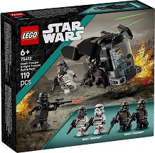 LEGO Star Wars - Боен пакет: Щурмовак на смъртта и Нощен щурмовак - Детски конструктор — 75412