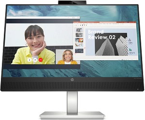  HP M24 Webcam - 23.8", IPS, 16:9, 1920 x 1080, HDMI, DisplayPort - 