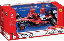 Количка F1 SF-25 (#16) - Bburago - От серията Race Collezione — 18/36853 (#16)