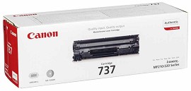 Тонер касета Canon CRG-737 Black - 2400 страници