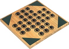 Пасианс - Дървена стратегическа игра от серията Wooden Games — Professor Puzzle