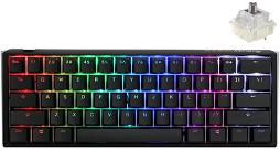    Ducky One 3 Mini Classic - 60%,  USB  1.8 m, ANSI Layout, Hot-Swap, Cherry MX Speed Silver RGB - 