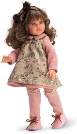 Кукла Сабрина с цветна рокля - Asi - С височина 40 cm — 0517630
